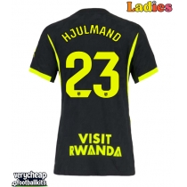 Atletico Madrid Morten Hjulmand #23 Replica Away Shirt Ladies 2026-27 Short Sleeve